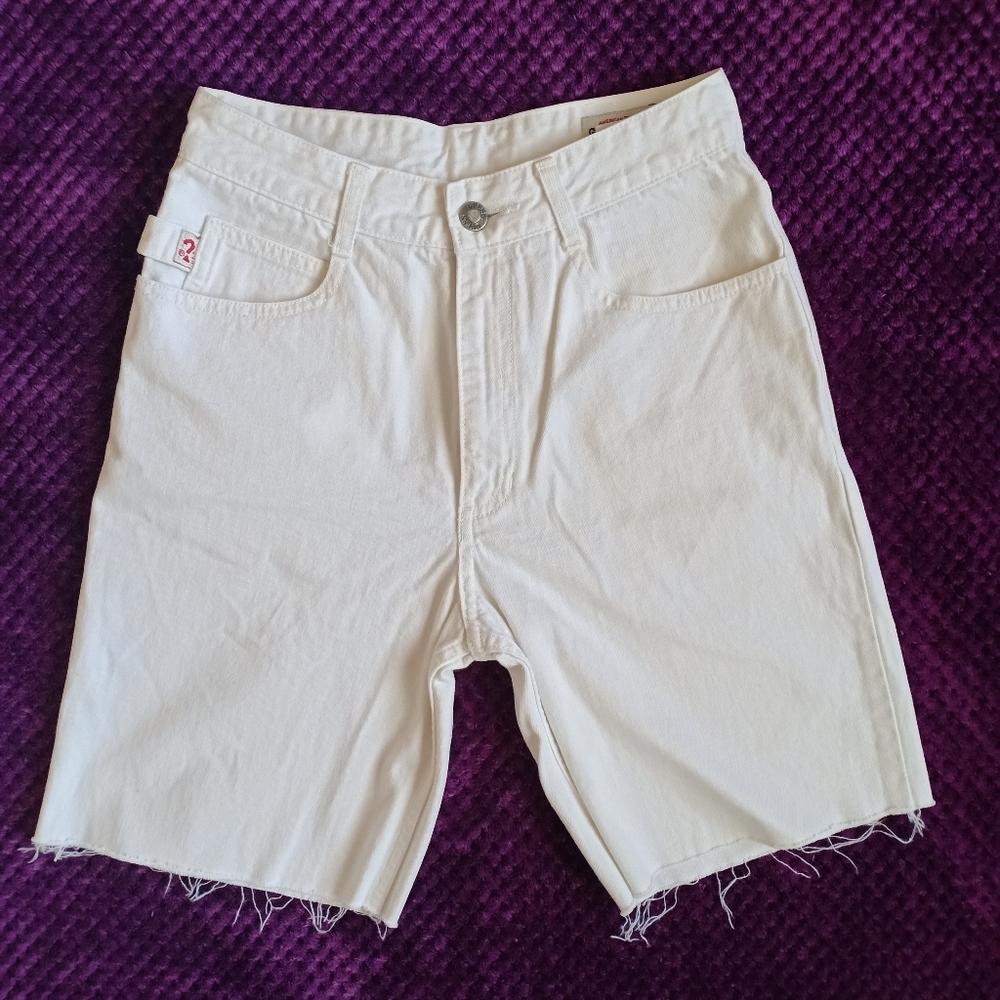 Rare Guess Jeans High Rise/ Waist Shorts - Size 24